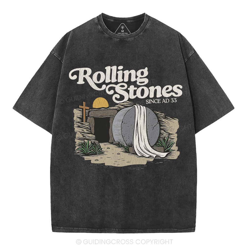 Rolling Stone Christian Washed T-Shirt