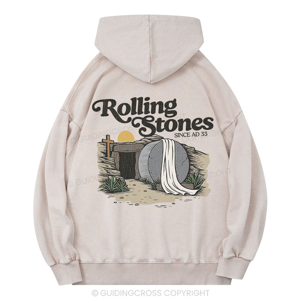 Rolling Stone Christian Washed Hoodie