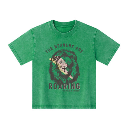 The Heavens Are Roaring Kid Washed T-Shirt