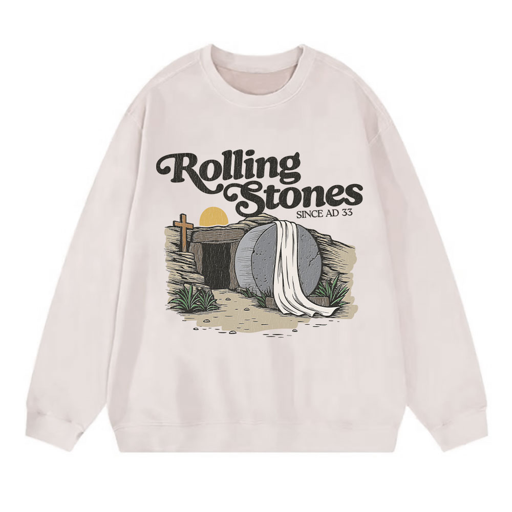 Rolling Stone Christian Washed Sweatshirt