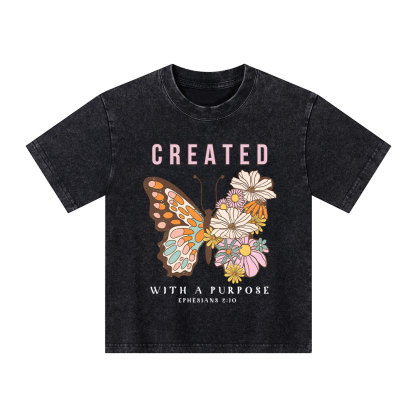 Created With Purpose Kid Washed T-Shirt