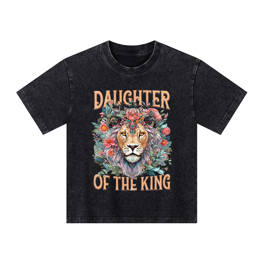 Daughter Of The King Kid Washed T-Shirt