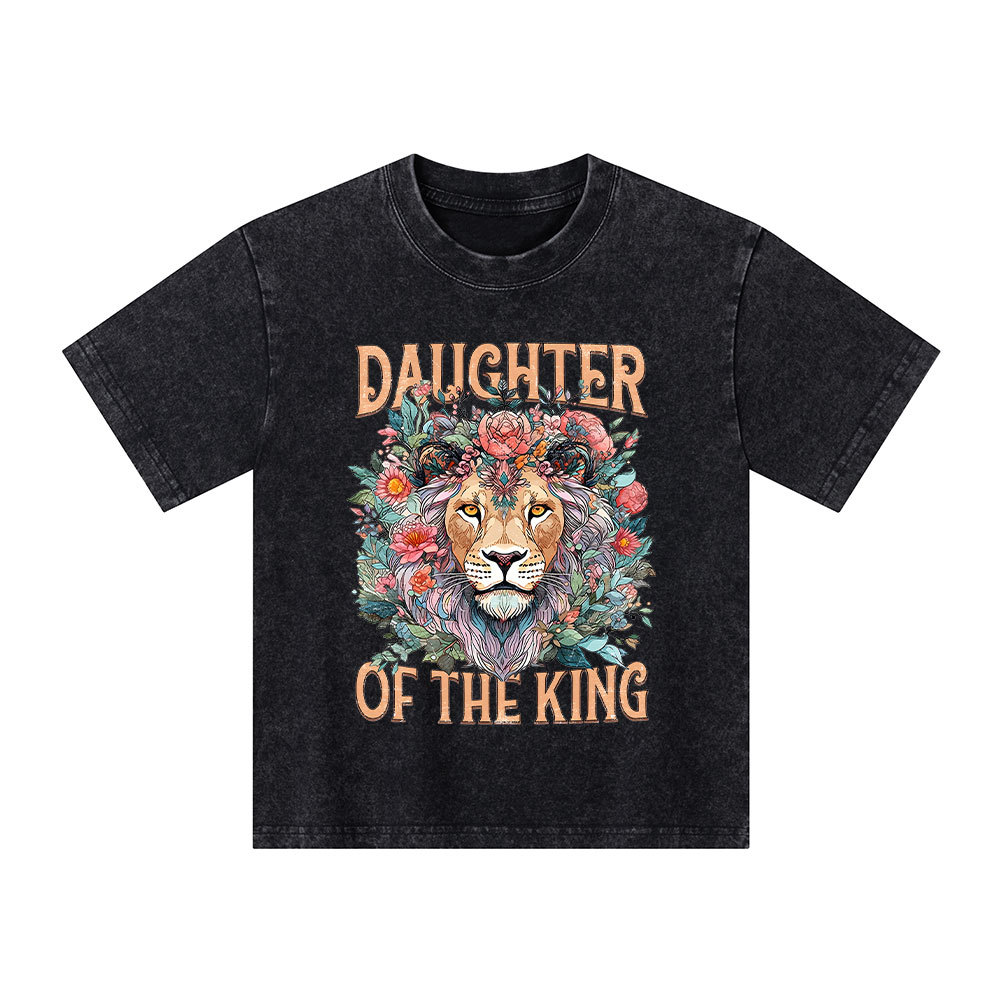 Daughter Of The King Kid Washed T-Shirt