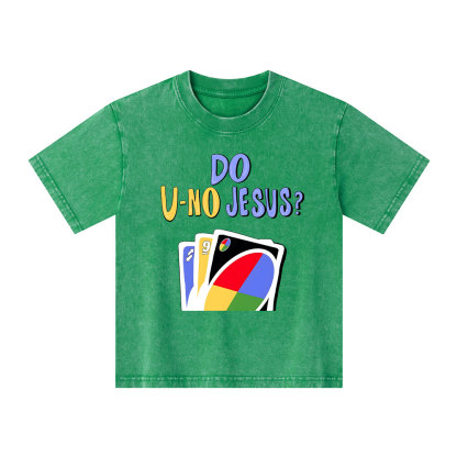 Do U-NO Jesus Kid Washed T-Shirt