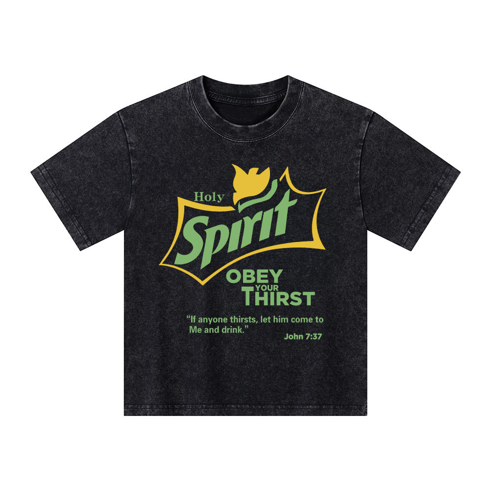 Holy Spirit Kid Washed T-Shirt