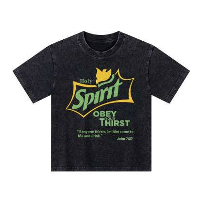 Holy Spirit Kid Washed T-Shirt