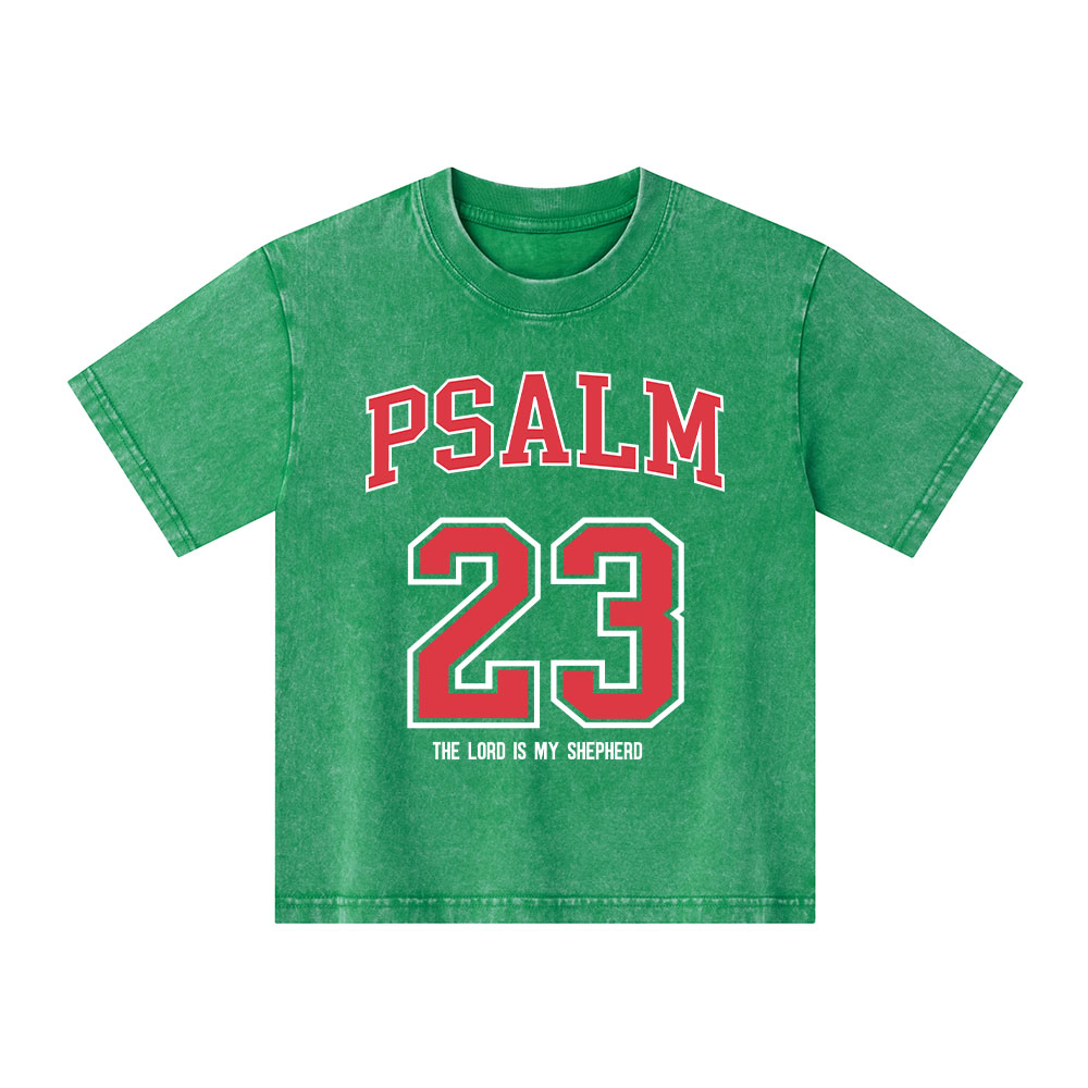 Psalm 23 Kid Washed T-Shirt