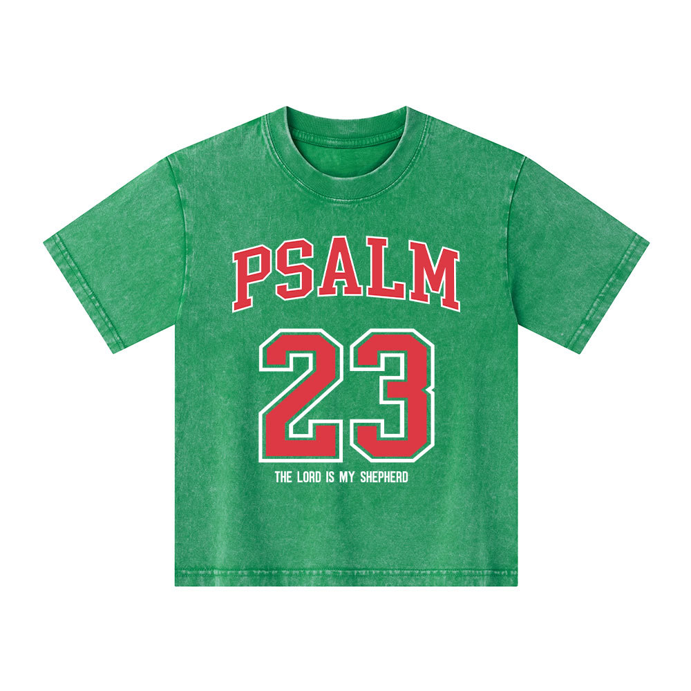 Psalm 23 Kid Washed T-Shirt