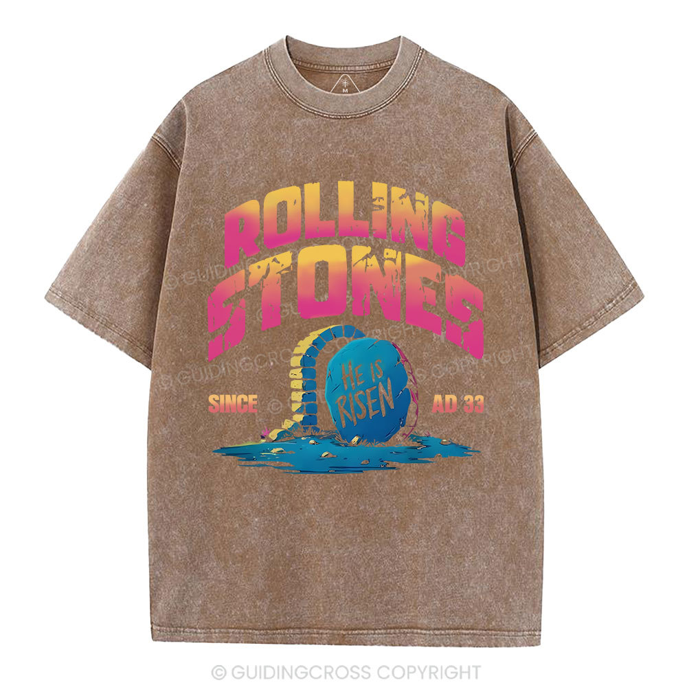 Rolling Stone Trend Christian Washed T-Shirt
