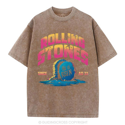 Rolling Stone Trend Christian Washed T-Shirt