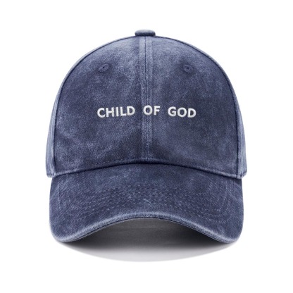 Child Of God Christian Washed Hat
