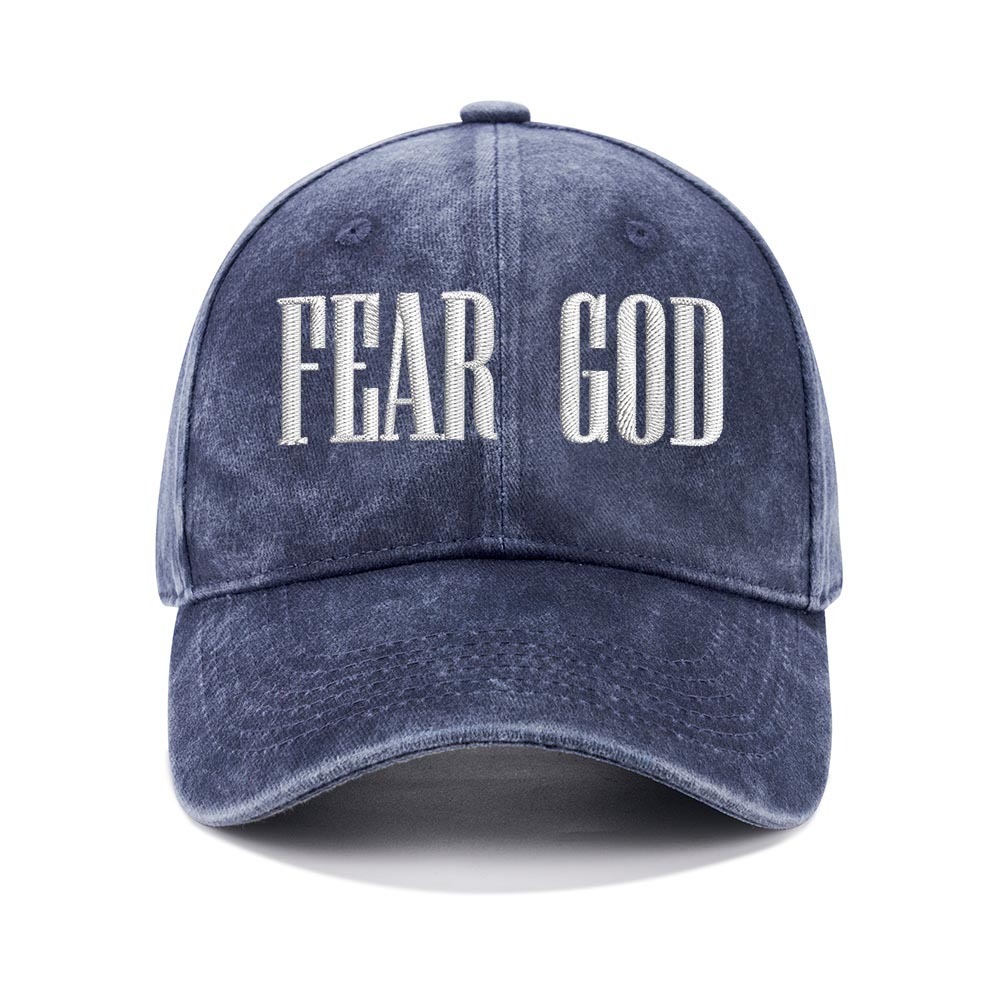 Fear God Christian Washed Hat