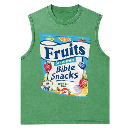 Fruit Of The Spirit Christian Washed Tank Top