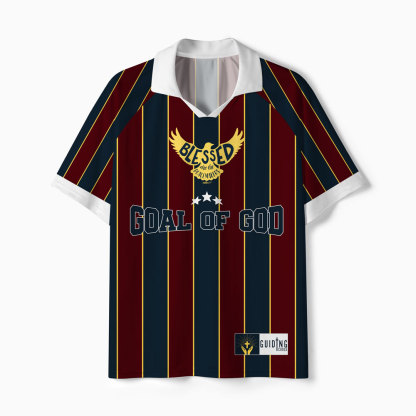 Goal Of God Christian Collar Jersey
