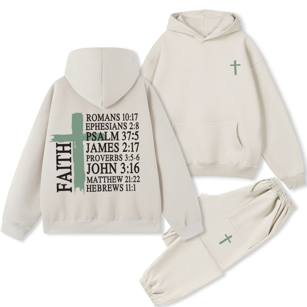 Faith Christian Premium Fleece Hoodie Set