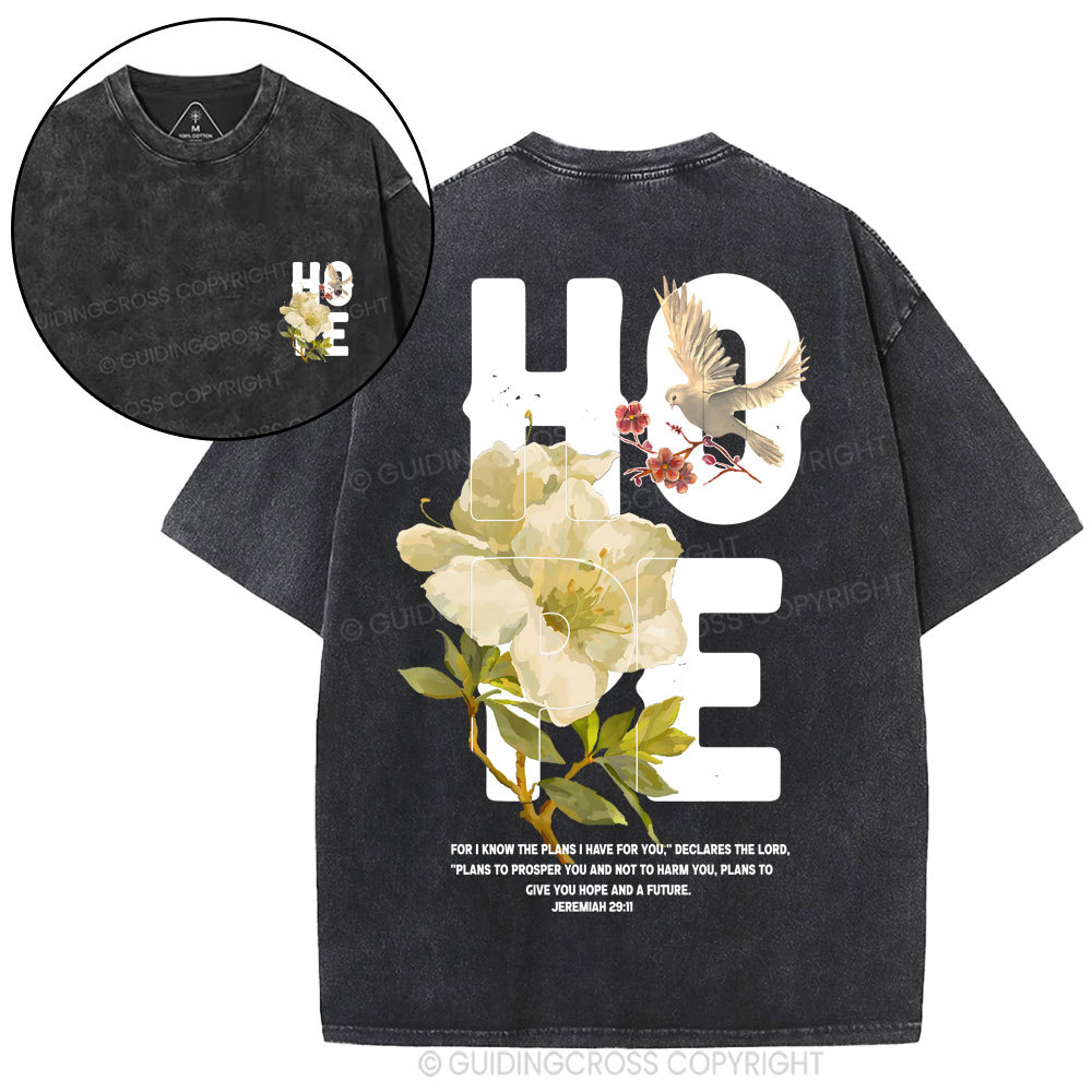 Hope Christian Washed T-Shirt