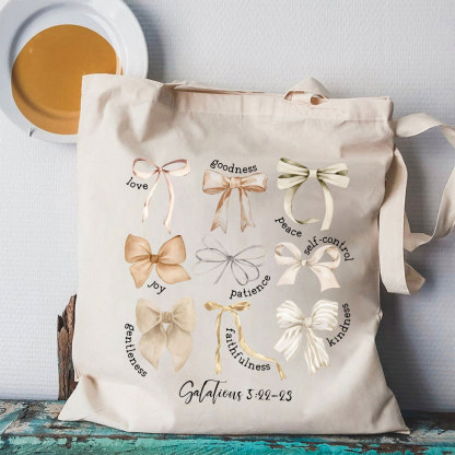 Love And Goodness Christian Canvas Tote Bag