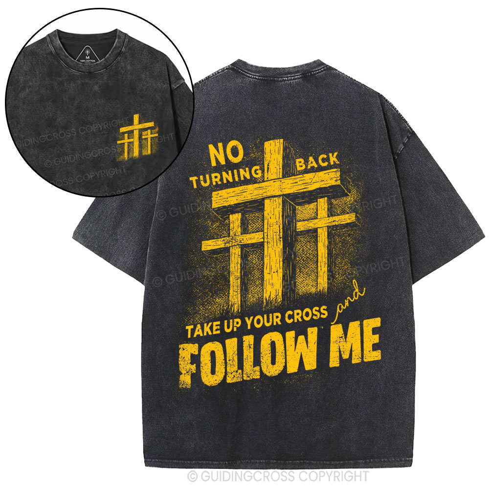 Follow Me Christian Washed T-Shirt