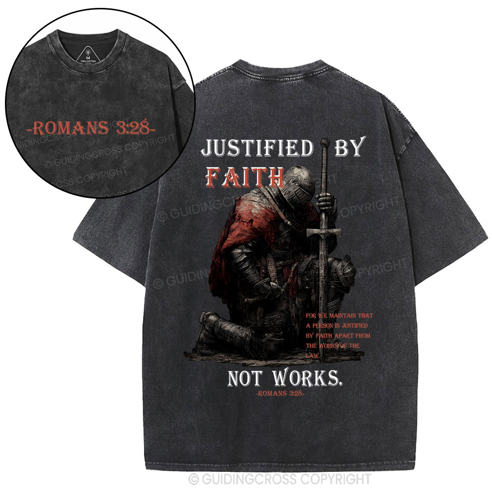 New-Sample Christian Washed T-Shirt Sale - GuidingCross