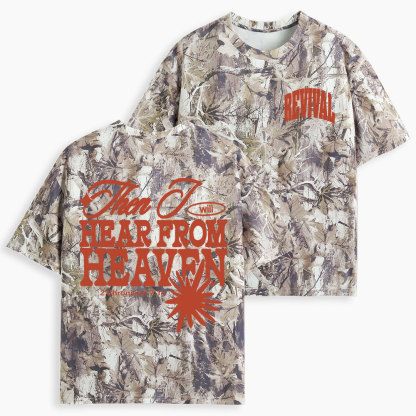 Hear From Heaven Christian Camo T-Shirt
