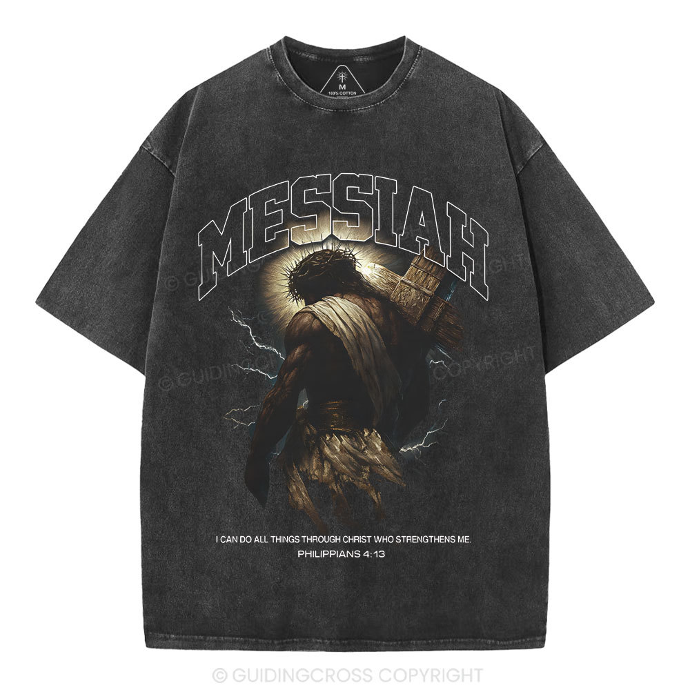 New-Sample Christian Washed T-Shirt Sale - GuidingCross