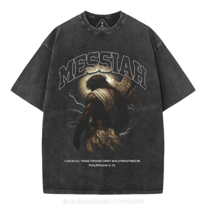 Messiah Christian Washed T-Shirt