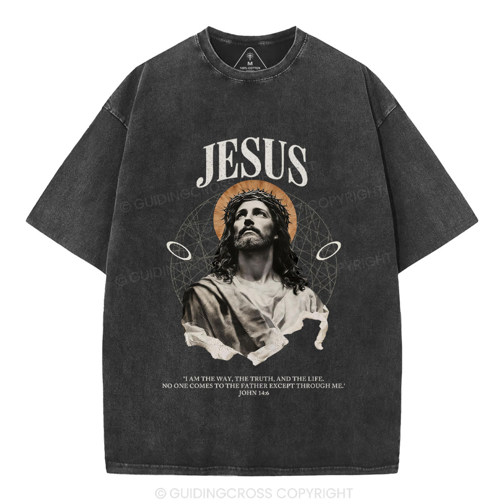 Jesus Christian Washed T-Shirt