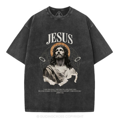 Jesus Christian Washed T-Shirt