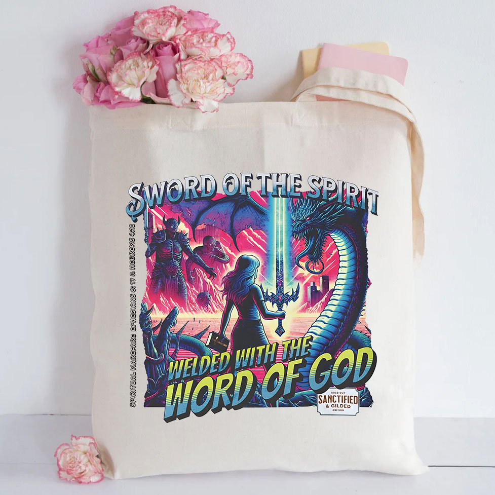 YESHUA Christian Canvas Tote Bag Sale-GuidingCross