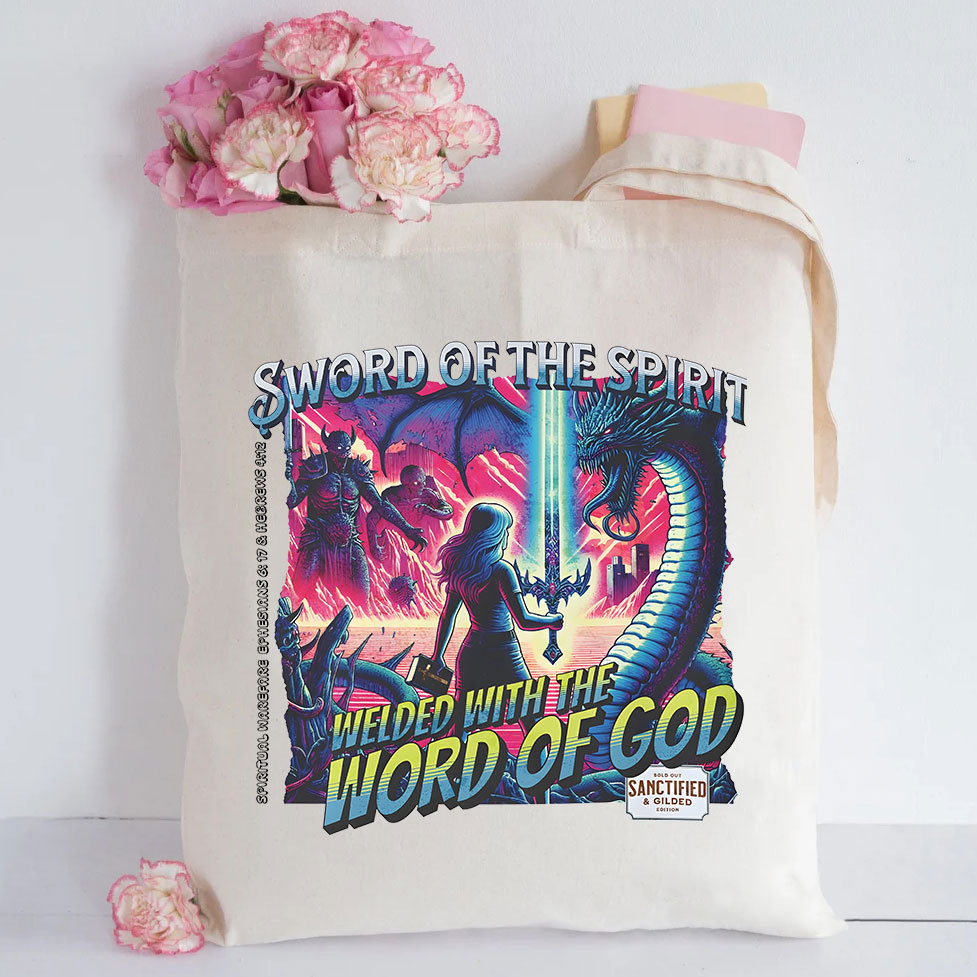 YESHUA Christian Canvas Tote Bag Sale-GuidingCross