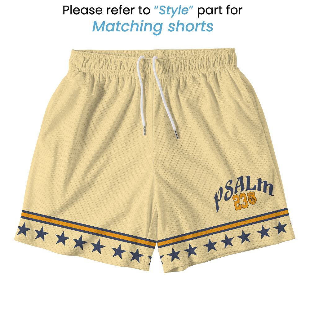 The Lord Is My Shepherd Christian Mesh Jersey