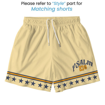 The Lord Is My Shepherd Christian Mesh Jersey