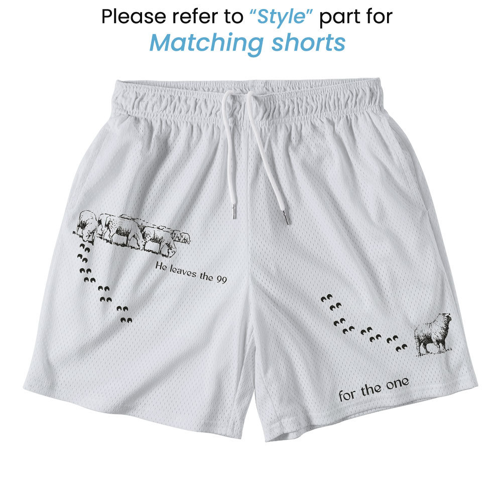 He Left The 99 To Find 1 Christian Mesh Jersey