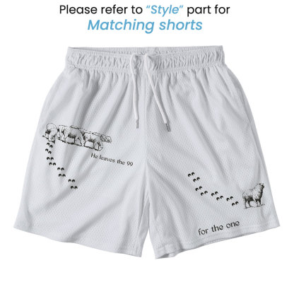 He Left The 99 To Find 1 Christian Mesh Jersey