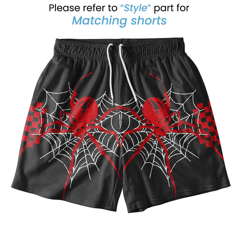 The Spider Taketh Hold With Her Hands Christian Mesh Jersey