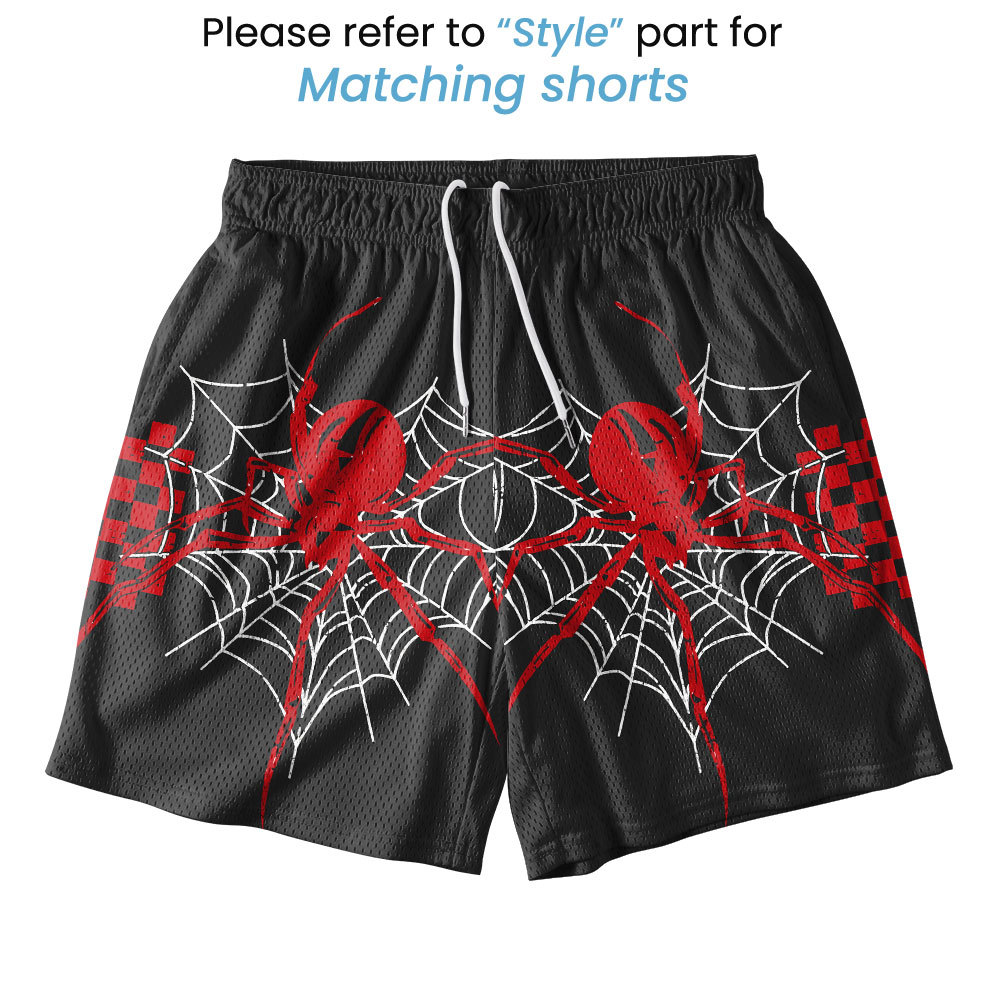 The Spider Taketh Hold With Her Hands Christian Mesh Jersey