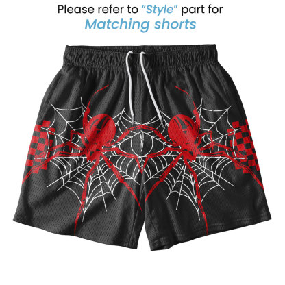 The Spider Taketh Hold With Her Hands Christian Mesh Jersey