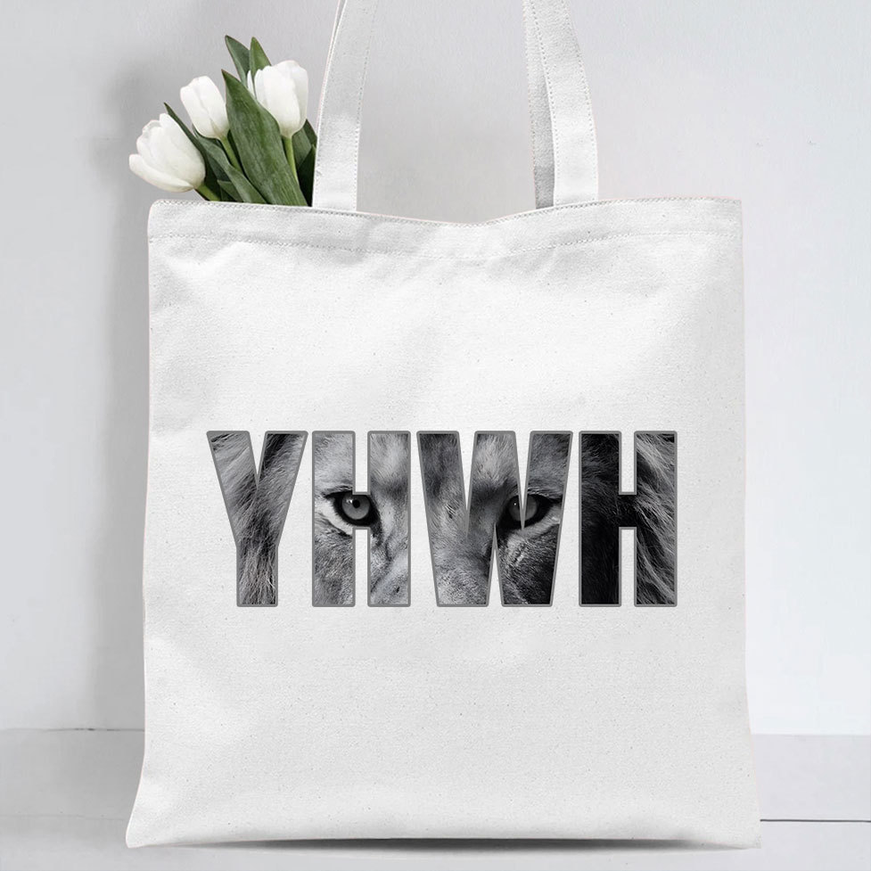 YHWH Christian Canvas Tote Bag