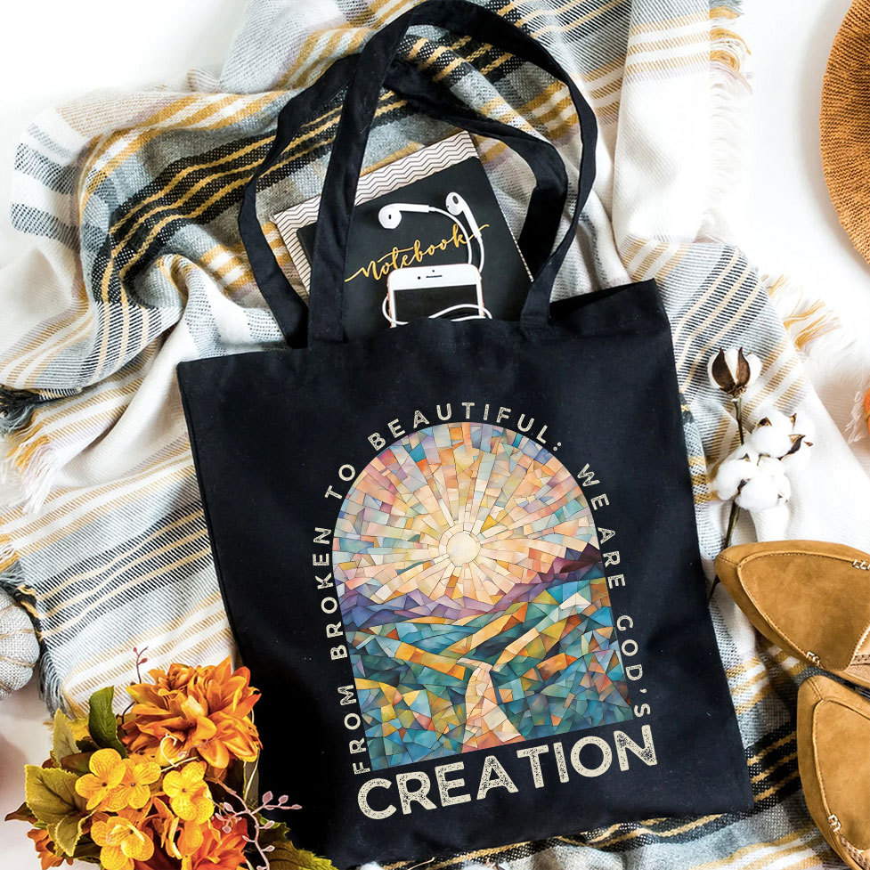 YESHUA Christian Canvas Tote Bag Sale-GuidingCross