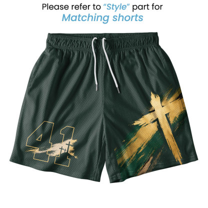 Jesus My Savior Christian Mesh Jersey  