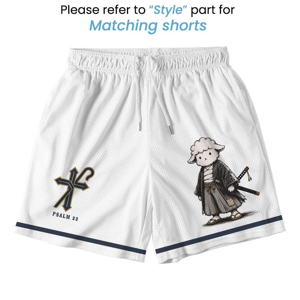 The Lord Is My Shepherd Christian Mesh Jersey  