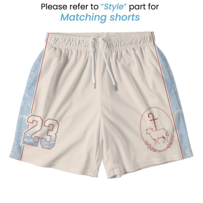 The Lord Is My Shepherd Christian Mesh Jersey  