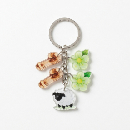 The Lord Is My Shepherd Acrylic Christian Keychain