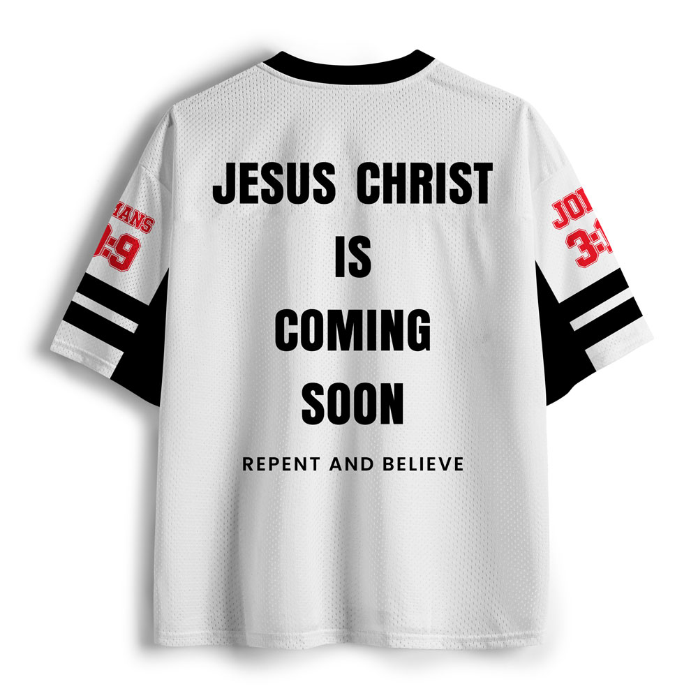 Jesus Is King Christian Mesh Jersey