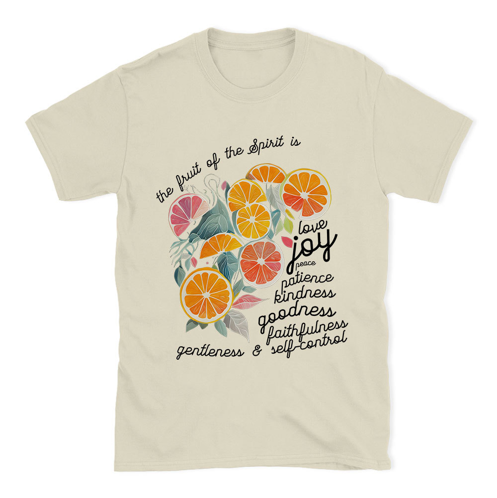 The Fruit Of The Spirit Is Love Christian T-Shirt