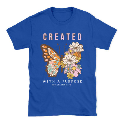 Created With Purpose Christian T-Shirt
