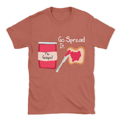 The Gospel Go Spread It Christian T-Shirt