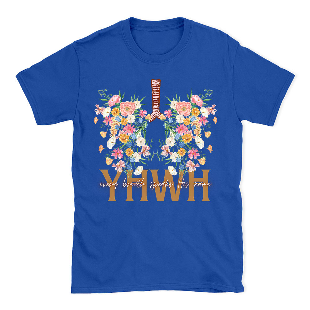 YHWH Floral Christian T-Shirt