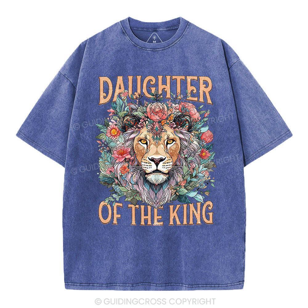 Daughter Of The King Christian Washed T-Shirt
