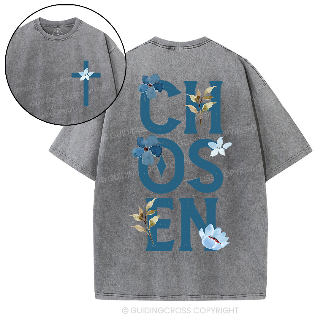 Chosen Christian Washed T-Shirt